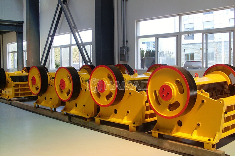 PEX series jaw crusher, it is the secondary jaw crusher