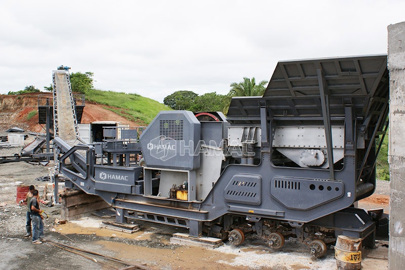 mobile jaw crusher