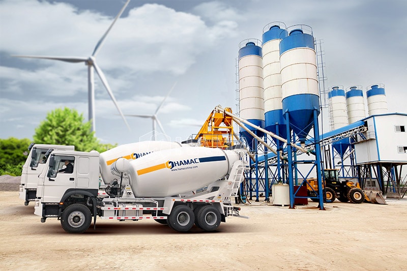 Mixer truck is a device used to transfer ready mix concrete from the batching plant to the working site