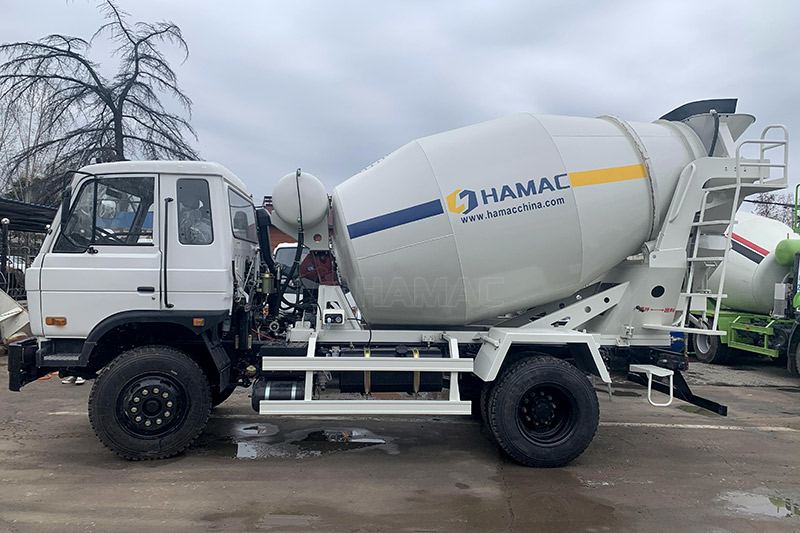 6 m<sup>3</sup> Concrete Transit Mixer Truck Was Packed and Go to Sudan