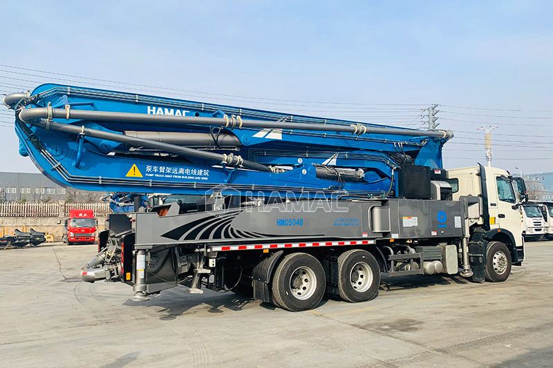<b>48m Truck Mounted Boom Pump is shipped to Cayman Islands</b>