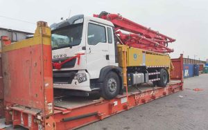 concrete pump trucks