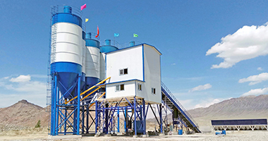 STATIONARY CONCRETE BATCHING PLANT