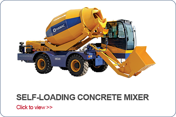 SELF-LOADING CONCRETE MIXER