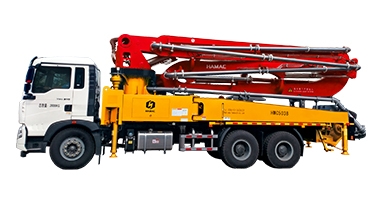 TRUCK-MOUNTED CONCRETE BOOM PUMP