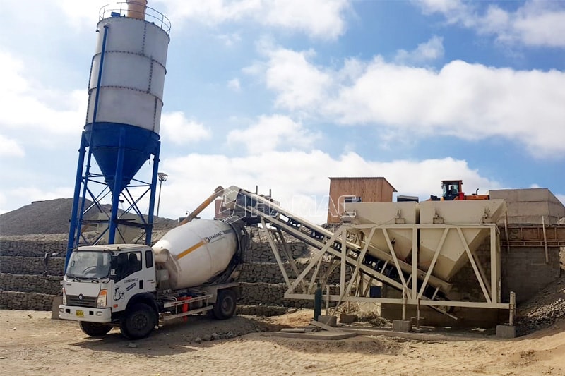 Concrete batching plant without mixer/ Dry Batching Plant 