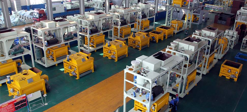 Concrete Batching Plant Production Base