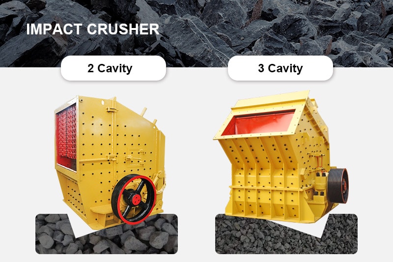 Types and models of impact crusher HAMAC provide