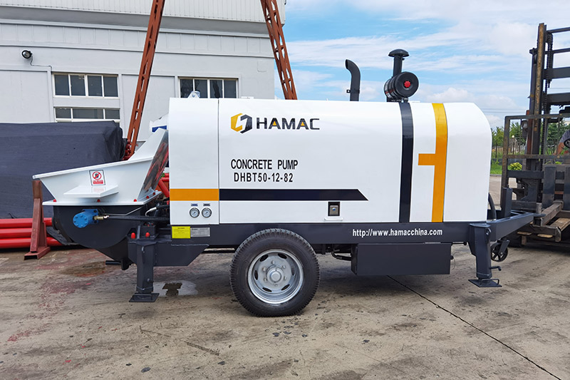 HAMAC Concrete Pump DHPT50-12-82