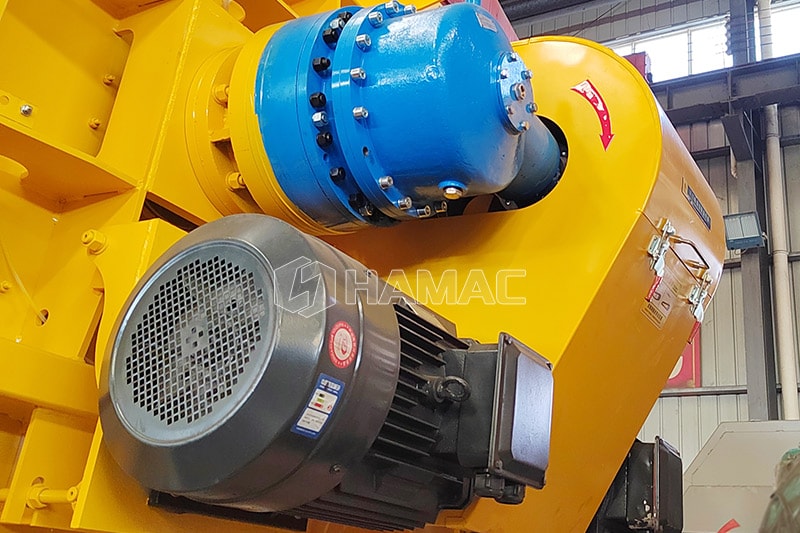 Features of twin shaft concrete mixer for sale