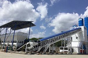 <b>Container type concrete batching plant</b>