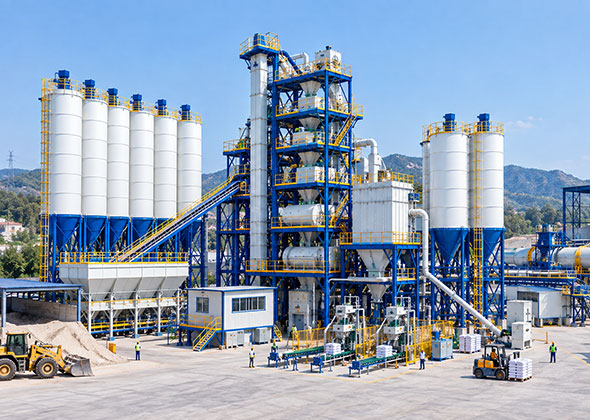 80-120 ton/h Dry Mortar Mixing Plant
