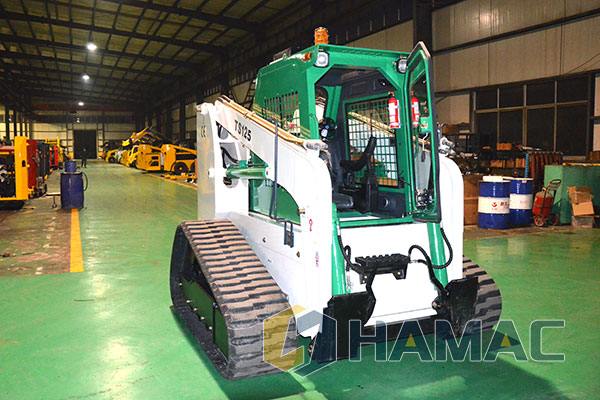 TS125 Crawler skid steer loader in Southeast Asia