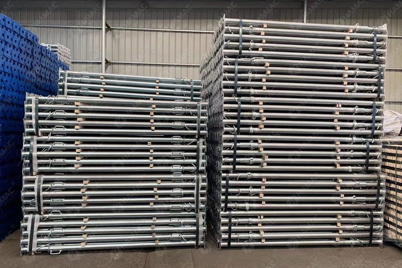 HAMAC Exported Adjustable Steel Props to Bulgaria