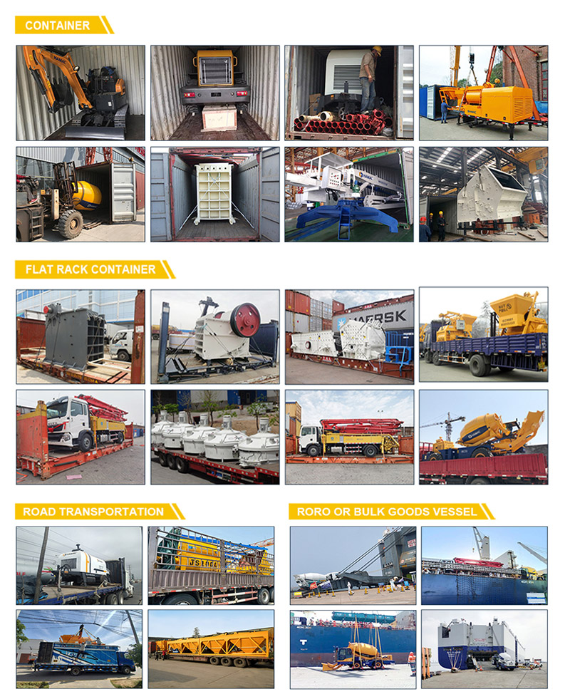 Offset Slipform Paver shipping pictures