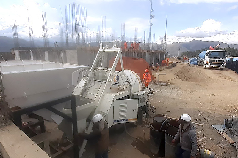 Flow chart of granite crushing and screening plant production line