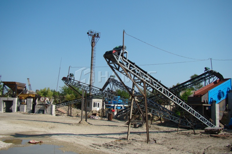 Oman Aggregate Crushing Plant Case with Jaw Crusher and Vertical Shaft Impact Crusher