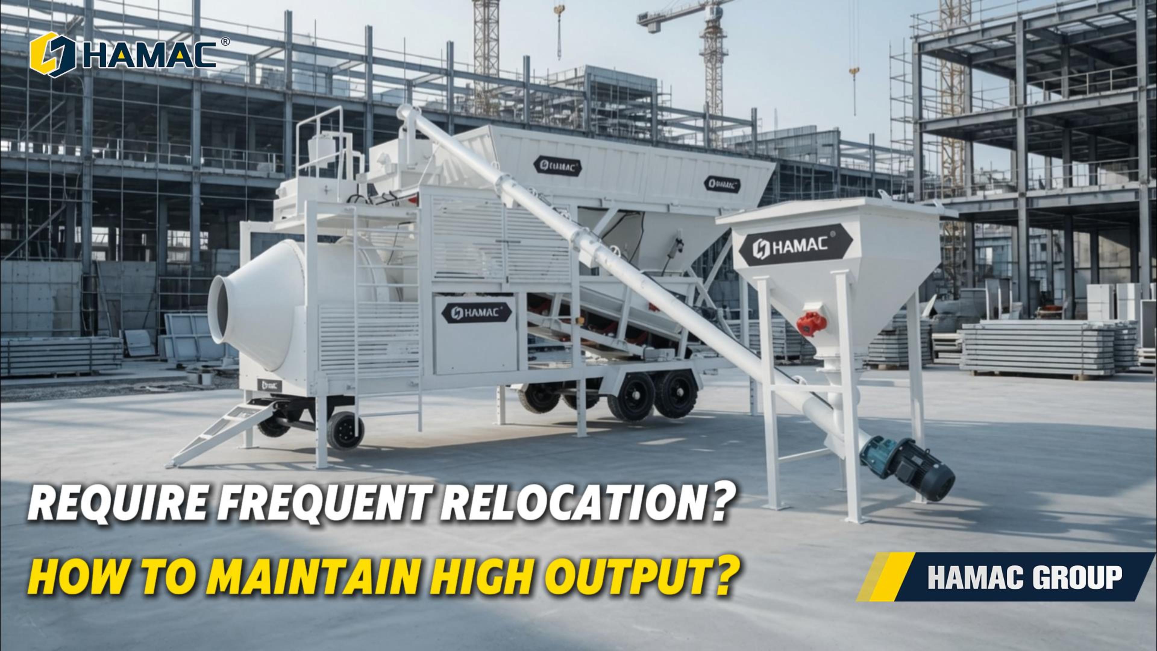 Engineering for Agility: Maintaining Concrete Output During Frequent Site Relocations