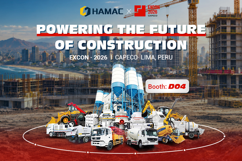 HAMAC to Showcase Full-Chain Concrete Solutions at EXCON 2026
